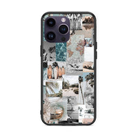 Thumbnail for iPhone 14 Pro Retro Beach Life Θήκη από τη Smartfits με σχέδιο στο πίσω μέρος και μαύρο περίβλημα | Smartphone case with colorful back and black bezels by Smartfits