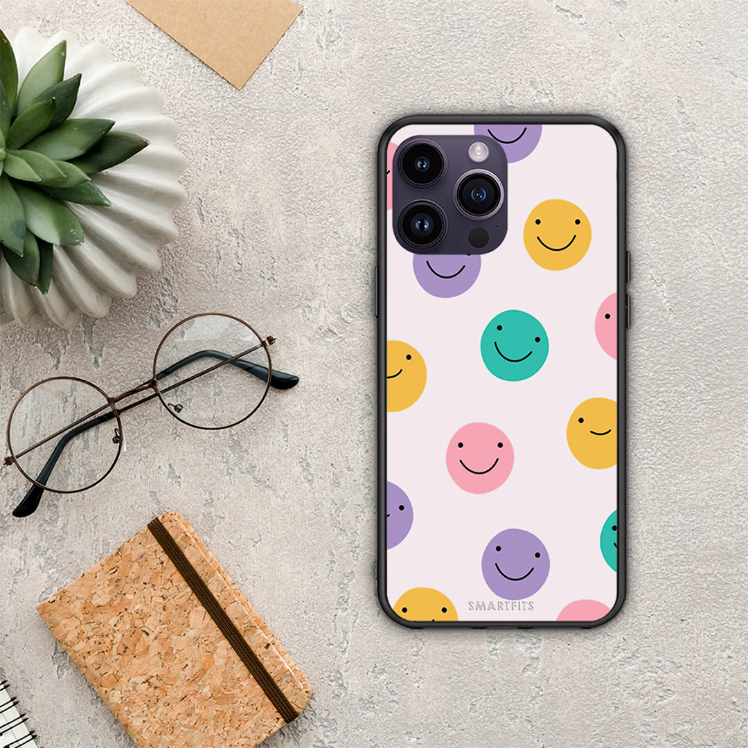 Smiley Faces - iPhone 14 Pro case