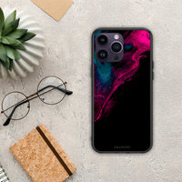 Thumbnail for Watercolor Pink Black - iPhone 15 Pro case