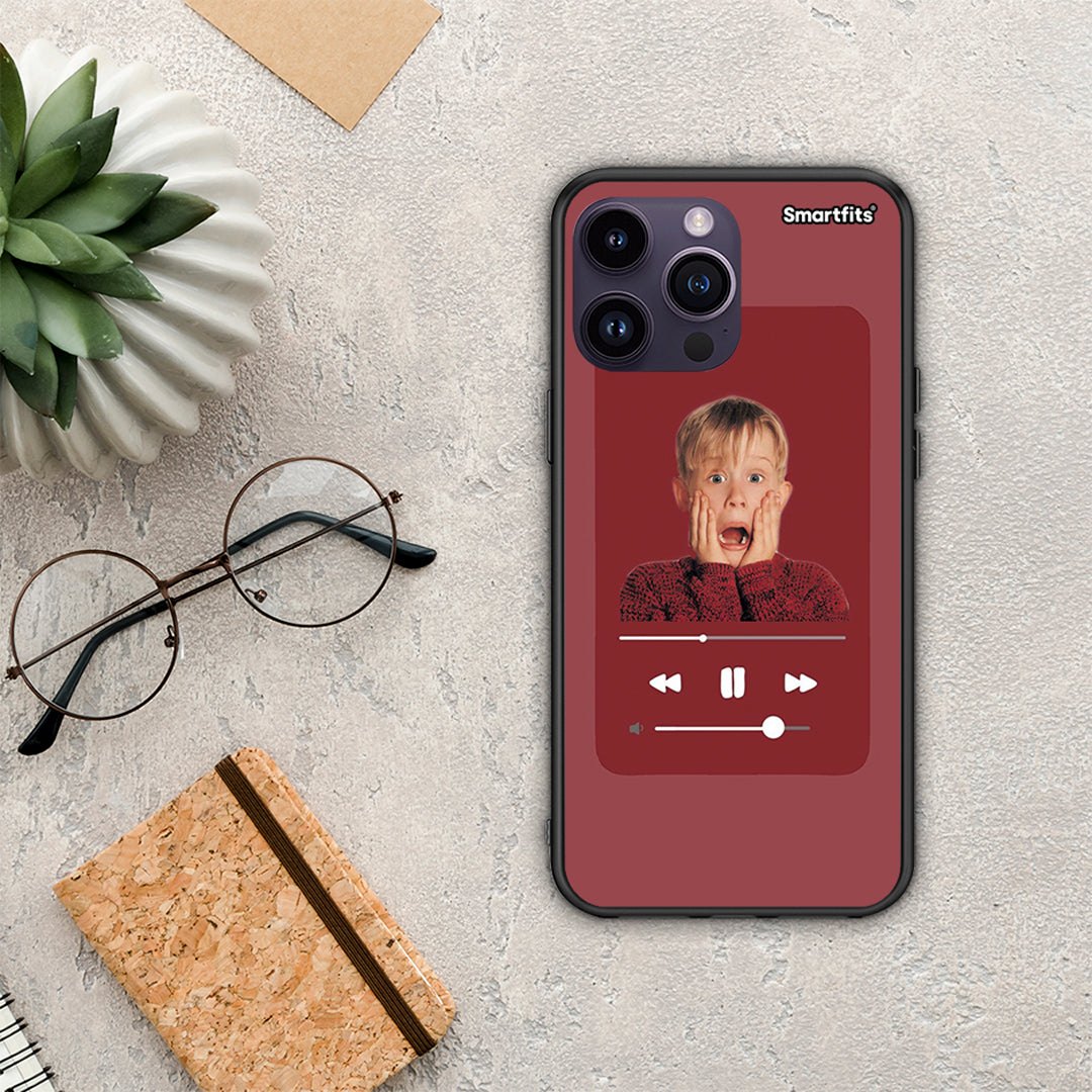 Xmas Alone Music - iPhone 15 Pro case