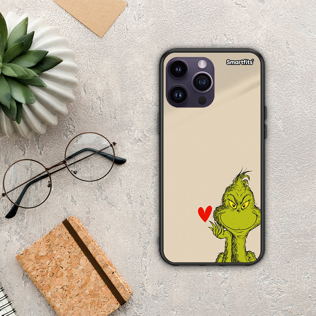 Xmas Grinch - iPhone 15 Pro case