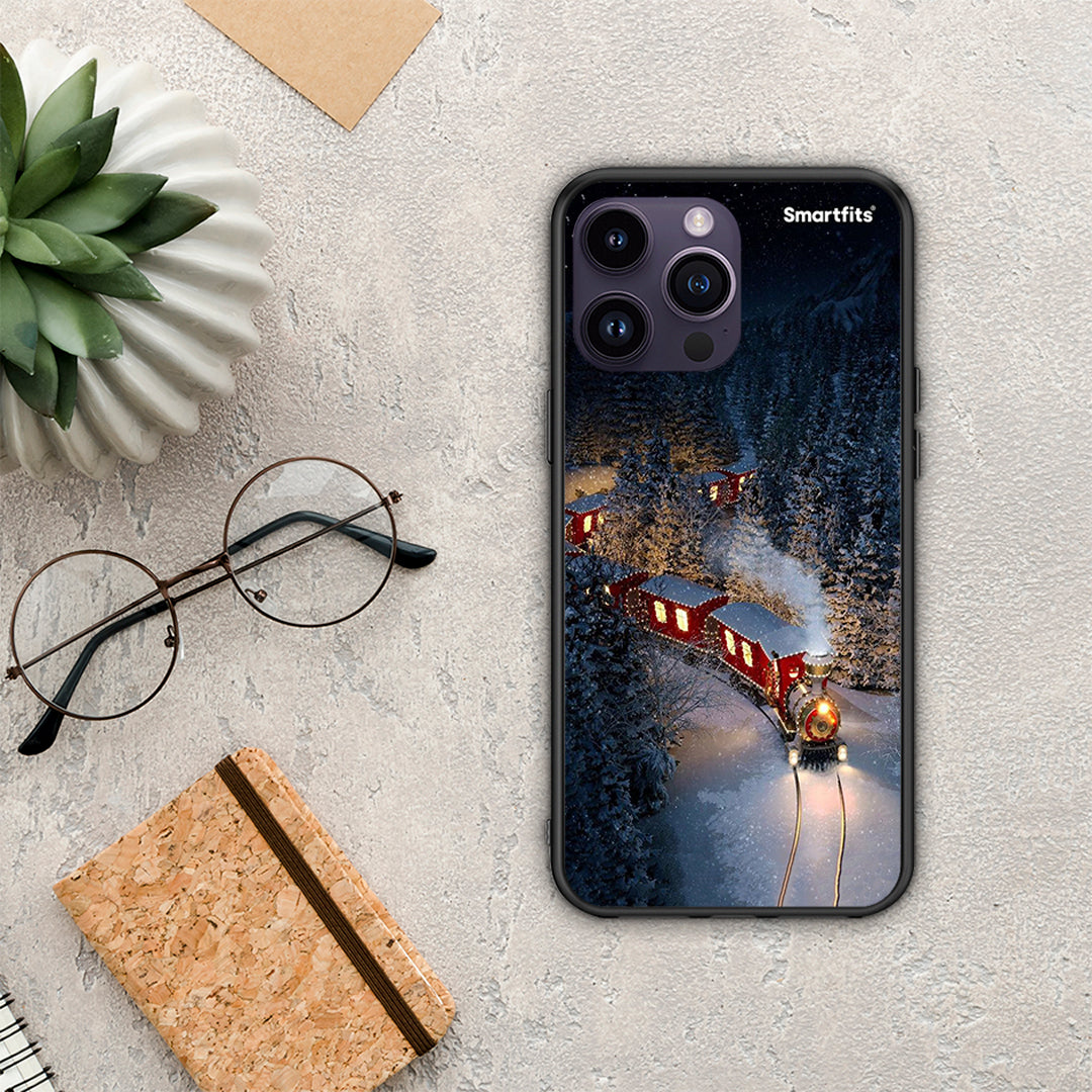 Xmas Train - iPhone 15 Pro case