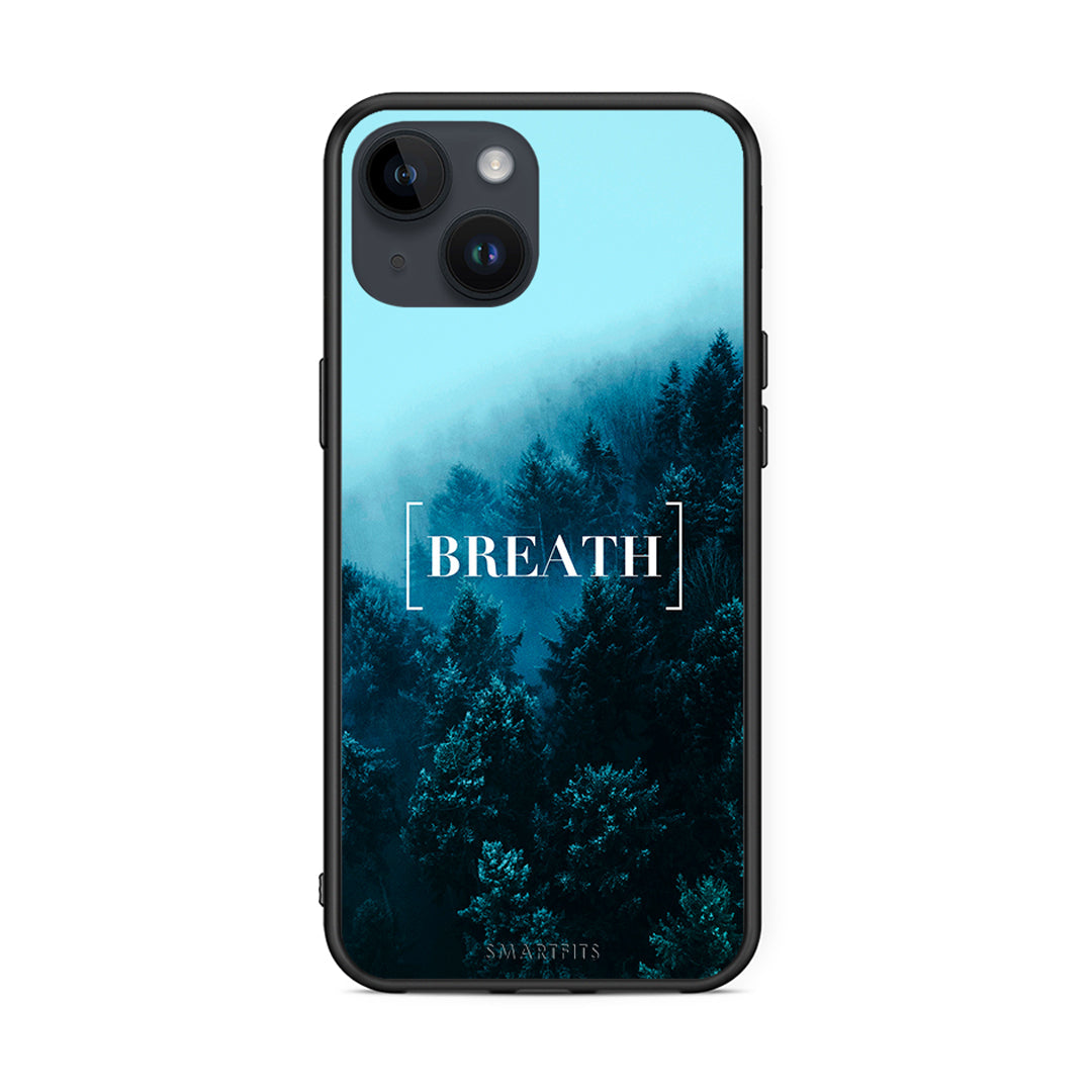 4 - iPhone 14 Breath Quote case, cover, bumper