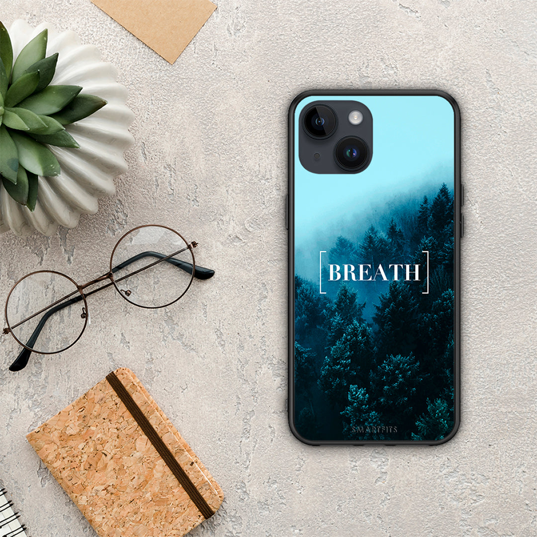 Quote Breath - iPhone 14 case