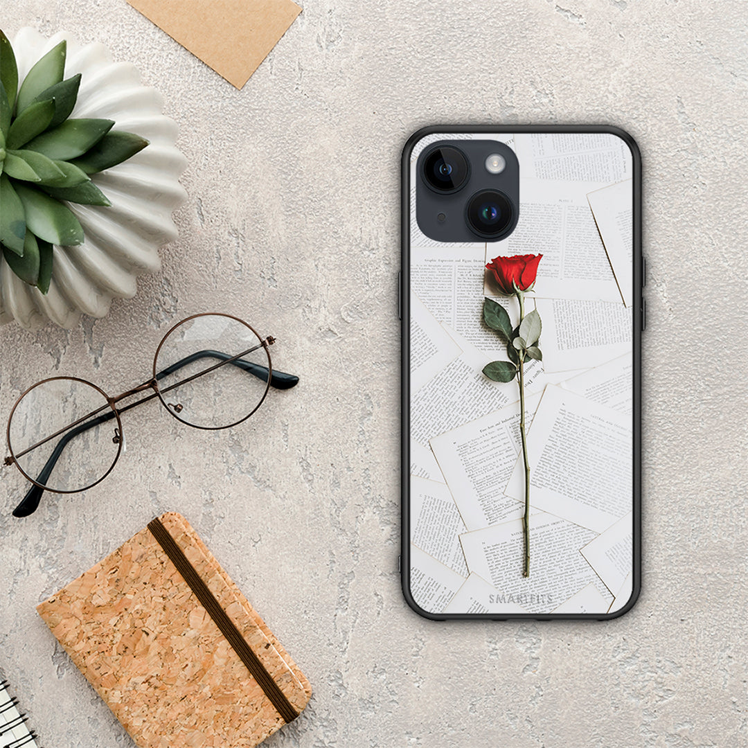 Red Rose - iPhone 14 case