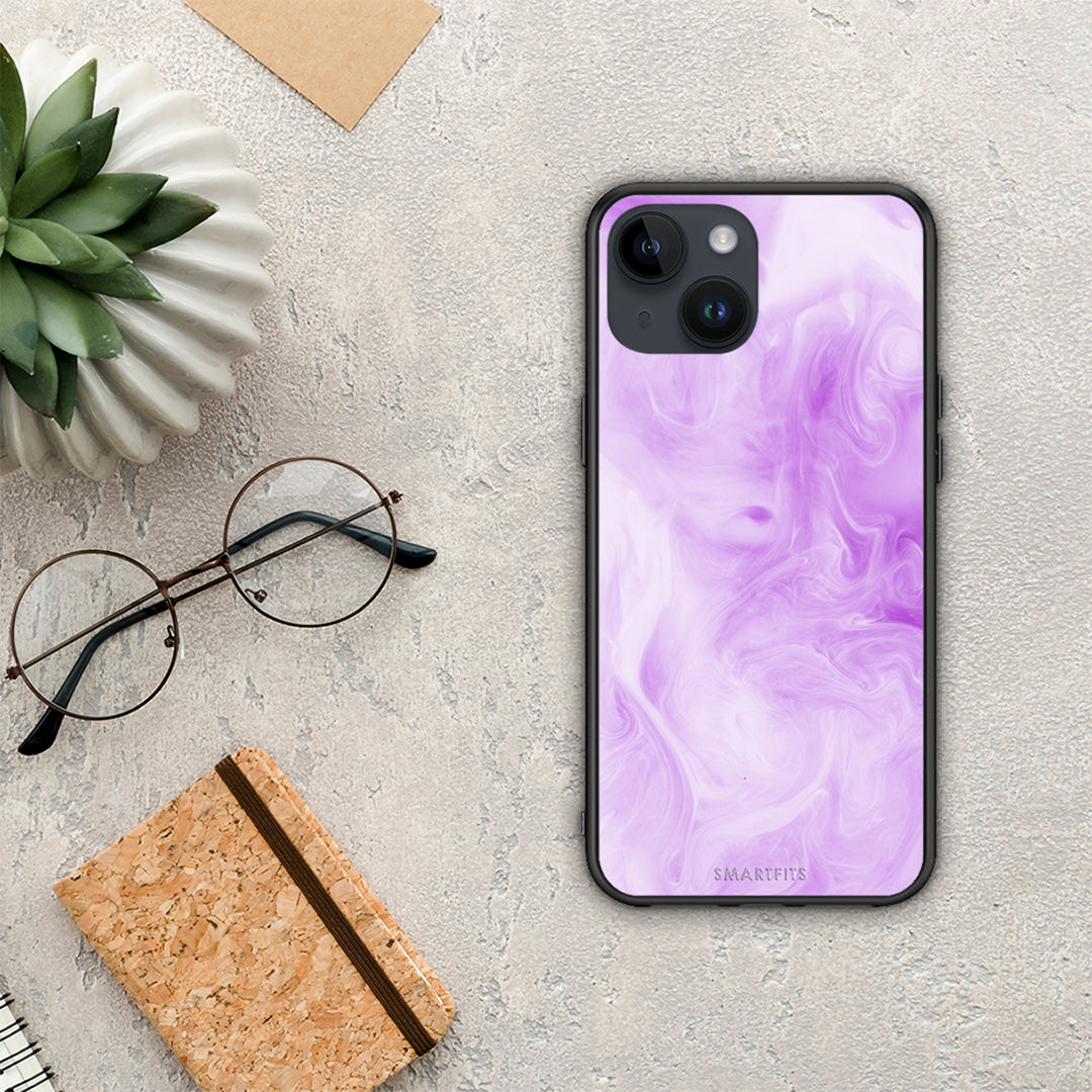 Watercolor Lavender - iPhone 14 case