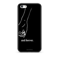 Thumbnail for iPhone 5 / 5s / SE Always & Forever 2 Θήκη Αγίου Βαλεντίνου από τη Smartfits με σχέδιο στο πίσω μέρος και μαύρο περίβλημα | Smartphone case with colorful back and black bezels by Smartfits