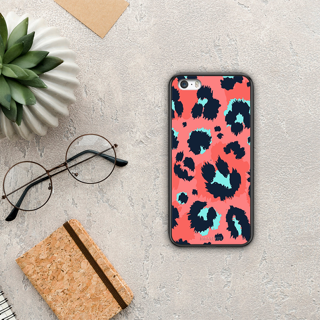 Animal Pink Leopard - iPhone 5 / 5s / SE case