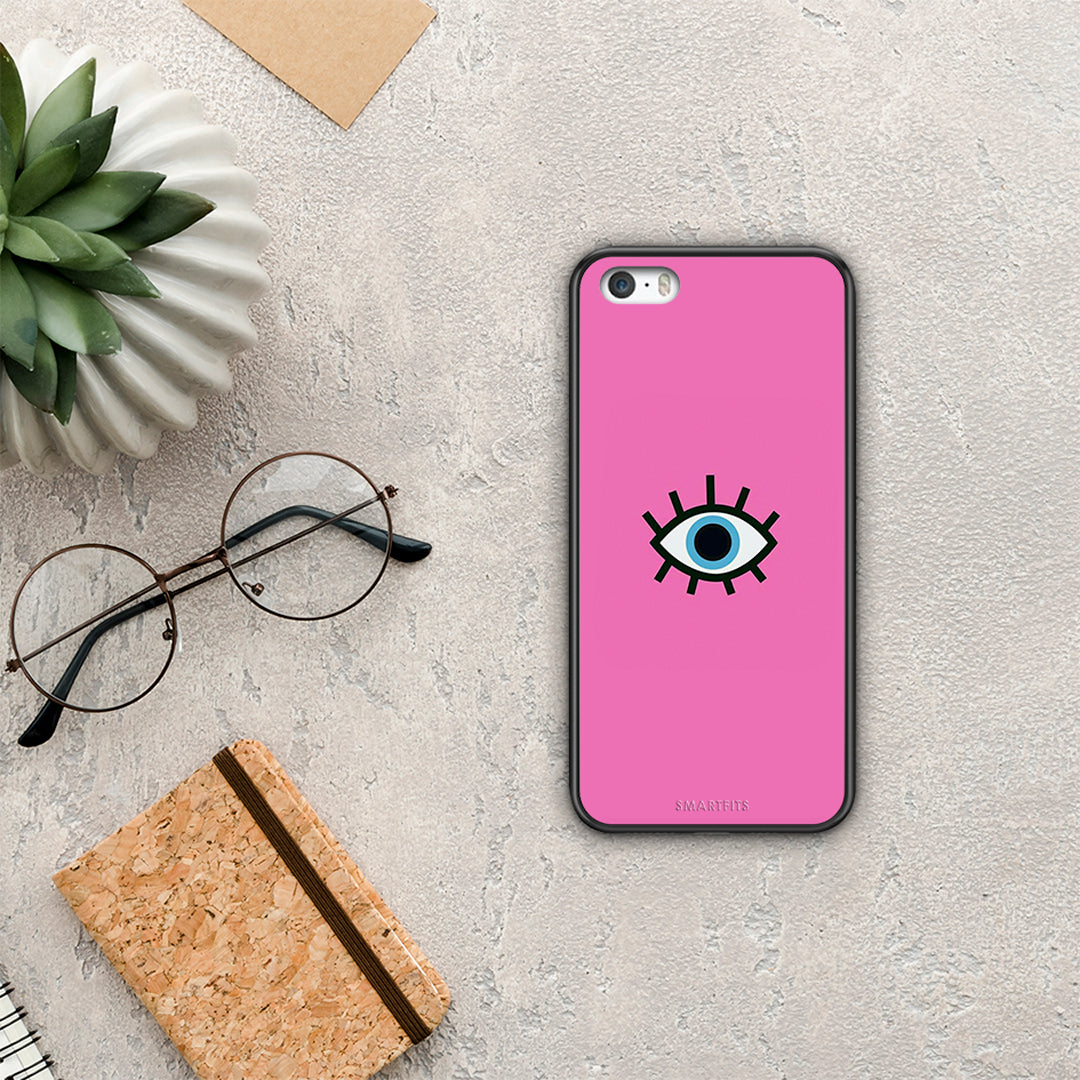 Blue Eye Pink - iPhone 5 / 5s / SE case