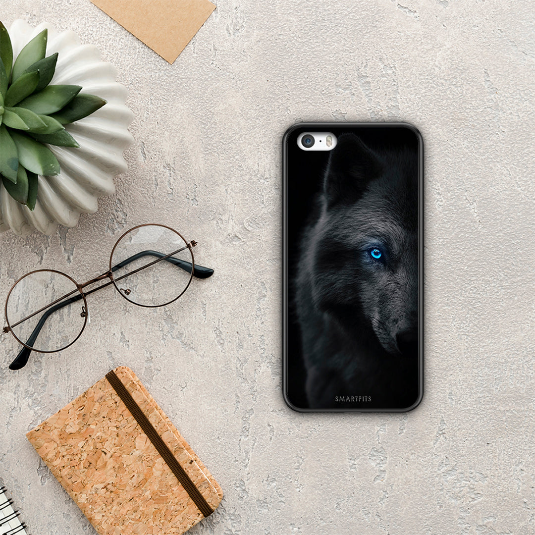 Dark Wolf - iPhone 5 / 5s / SE case
