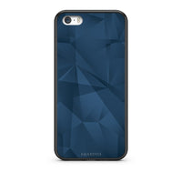 Thumbnail for 39 - iPhone 5/5s/SE Blue Abstract Geometric case, cover, bumper