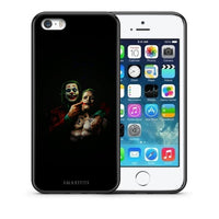Thumbnail for Θήκη iPhone 5/5s/SE Clown Hero από τη Smartfits με σχέδιο στο πίσω μέρος και μαύρο περίβλημα | iPhone 5/5s/SE Clown Hero case with colorful back and black bezels