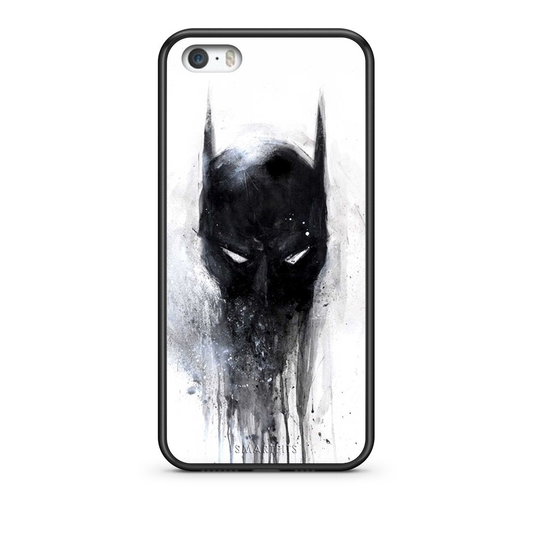4 - iPhone 5/5s/SE Paint Bat Hero case, cover, bumper