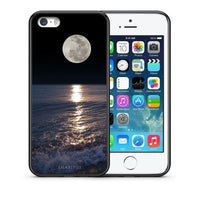 Thumbnail for Θήκη iPhone 5/5s/SE Moon Landscape από τη Smartfits με σχέδιο στο πίσω μέρος και μαύρο περίβλημα | iPhone 5/5s/SE Moon Landscape case with colorful back and black bezels