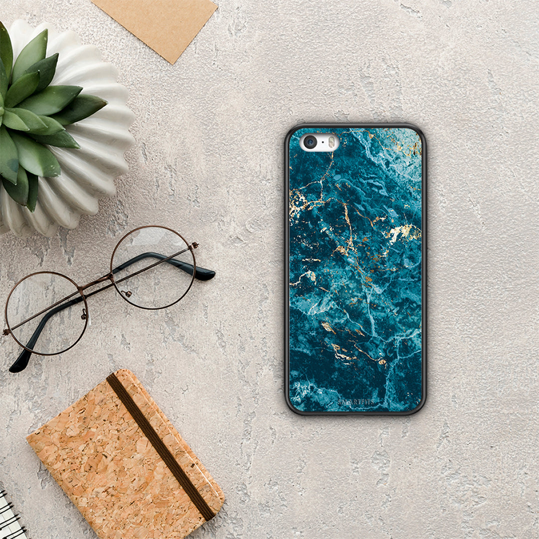 Marble Blue - iPhone 5 / 5s / SE case
