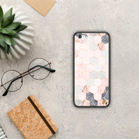 Thumbnail for Marble Hexagon Pink - iPhone 5 / 5s / SE case