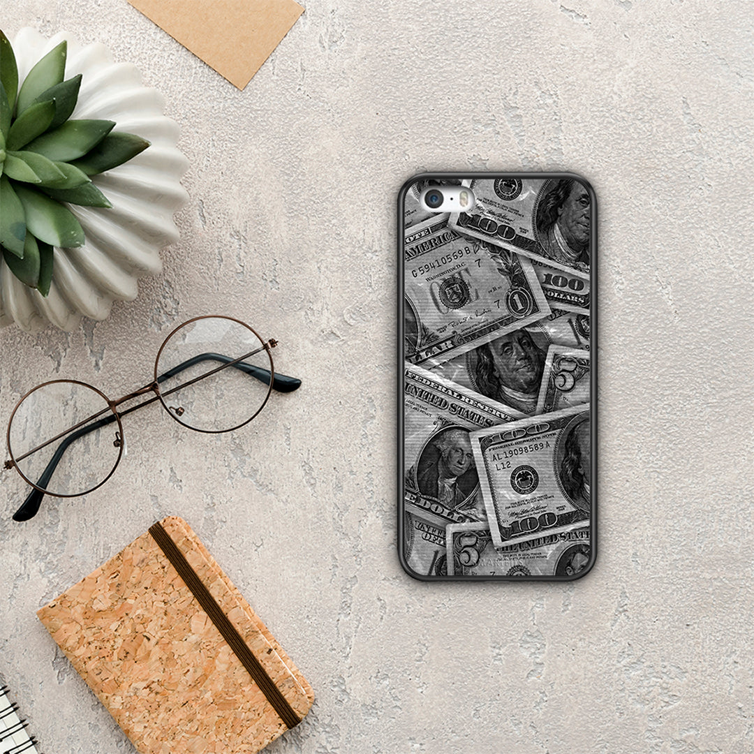 Money Dollars - iPhone 5 / 5s / SE case