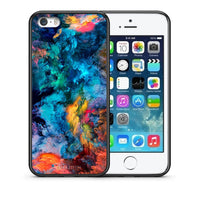 Thumbnail for Θήκη iPhone 5/5s/SE Crayola Paint από τη Smartfits με σχέδιο στο πίσω μέρος και μαύρο περίβλημα | iPhone 5/5s/SE Crayola Paint case with colorful back and black bezels