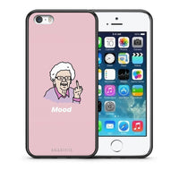 Thumbnail for Θήκη iPhone 5/5s/SE Mood PopArt από τη Smartfits με σχέδιο στο πίσω μέρος και μαύρο περίβλημα | iPhone 5/5s/SE Mood PopArt case with colorful back and black bezels