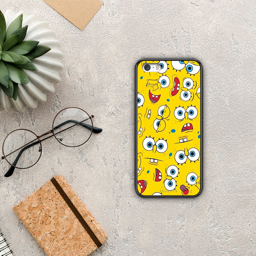 Popart Sponge - iPhone 5 / 5s / SE case