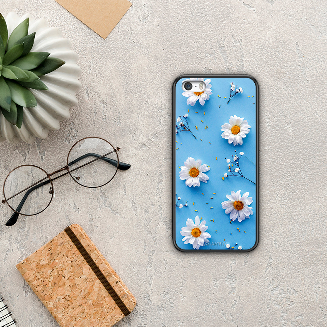 Real Daisies - iPhone 5 / 5s / SE case