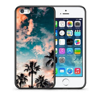 Thumbnail for Θήκη iPhone 5/5s/SE Sky Summer από τη Smartfits με σχέδιο στο πίσω μέρος και μαύρο περίβλημα | iPhone 5/5s/SE Sky Summer case with colorful back and black bezels