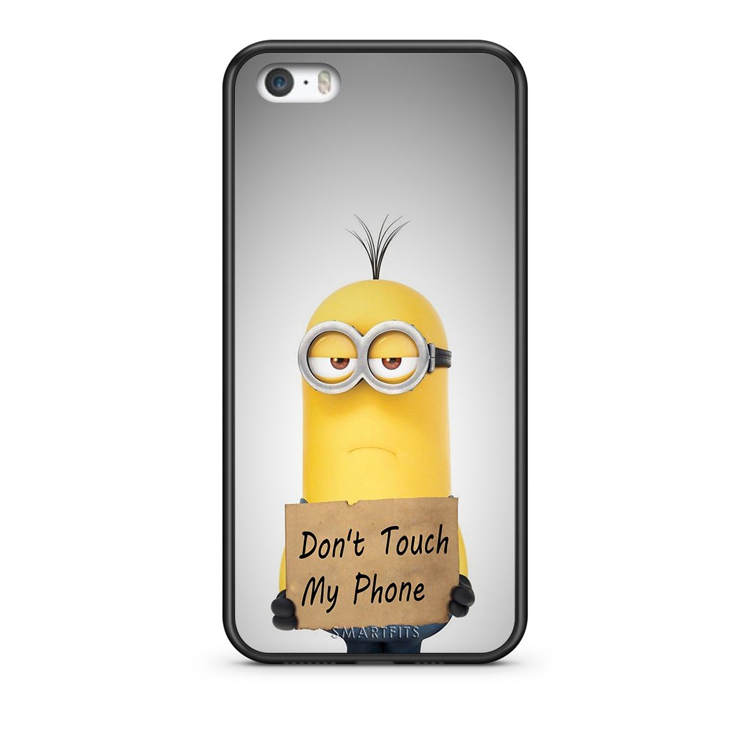 4 - iPhone 5/5s/SE Minion Text case, cover, bumper