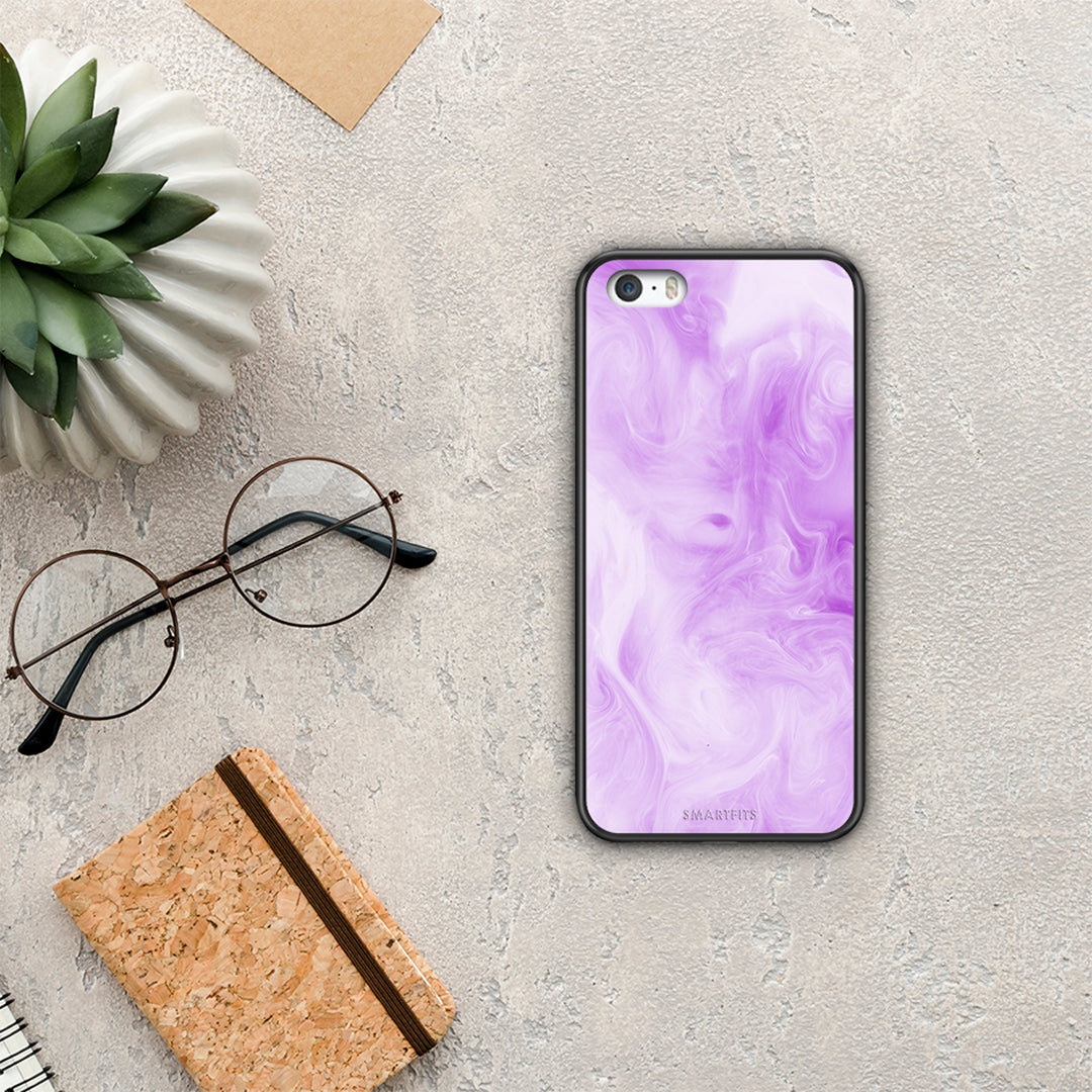 Watercolor Lavender - iPhone 5 / 5s / SE case