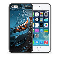 Thumbnail for Θήκη iPhone 5 / 5s / SE Bmw E60 από τη Smartfits με σχέδιο στο πίσω μέρος και μαύρο περίβλημα | iPhone 5 / 5s / SE Bmw E60 case with colorful back and black bezels