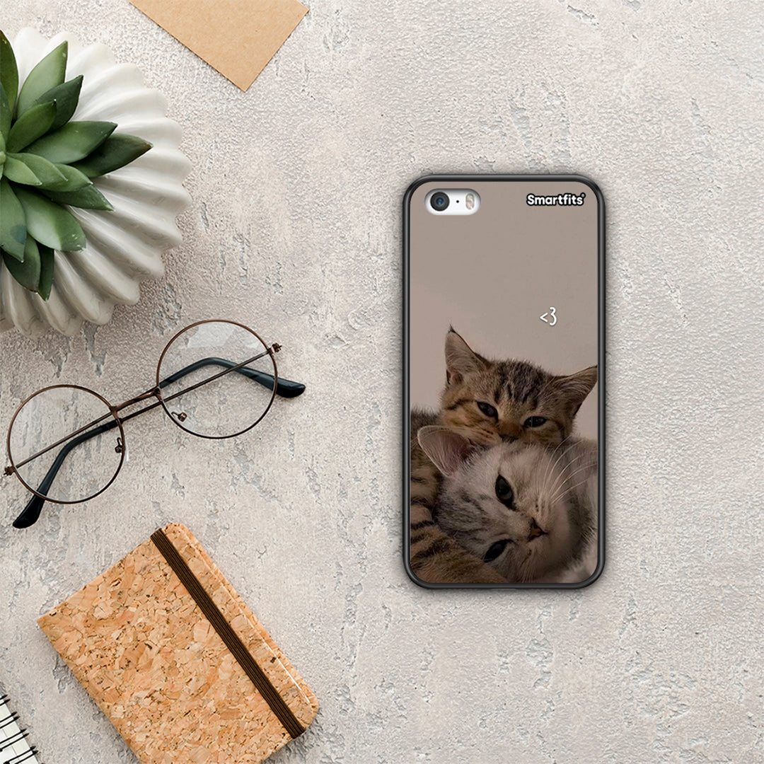 Cats in Love - iPhone 5 / 5s / SE case