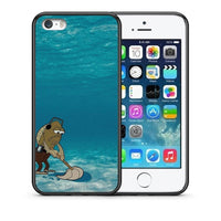 Thumbnail for Θήκη iPhone 5 / 5s / SE Clean The Ocean από τη Smartfits με σχέδιο στο πίσω μέρος και μαύρο περίβλημα | iPhone 5 / 5s / SE Clean The Ocean case with colorful back and black bezels
