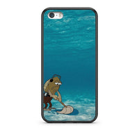Thumbnail for iPhone 5 / 5s / SE Clean The Ocean Θήκη από τη Smartfits με σχέδιο στο πίσω μέρος και μαύρο περίβλημα | Smartphone case with colorful back and black bezels by Smartfits