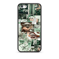 Thumbnail for iPhone 5 / 5s / SE Collage Dude Θήκη Αγίου Βαλεντίνου από τη Smartfits με σχέδιο στο πίσω μέρος και μαύρο περίβλημα | Smartphone case with colorful back and black bezels by Smartfits