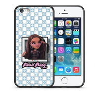 Thumbnail for Θήκη Αγίου Βαλεντίνου iPhone 5 / 5s / SE Devil Baby από τη Smartfits με σχέδιο στο πίσω μέρος και μαύρο περίβλημα | iPhone 5 / 5s / SE Devil Baby case with colorful back and black bezels