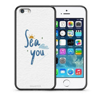 Thumbnail for Θήκη iPhone 5 / 5s / SE Sea You από τη Smartfits με σχέδιο στο πίσω μέρος και μαύρο περίβλημα | iPhone 5 / 5s / SE Sea You case with colorful back and black bezels
