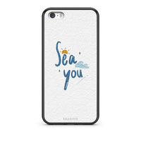 Thumbnail for iPhone 5 / 5s / SE Sea You Θήκη από τη Smartfits με σχέδιο στο πίσω μέρος και μαύρο περίβλημα | Smartphone case with colorful back and black bezels by Smartfits