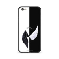 Thumbnail for iphone 6 6s Angels Demons θήκη από τη Smartfits με σχέδιο στο πίσω μέρος και μαύρο περίβλημα | Smartphone case with colorful back and black bezels by Smartfits