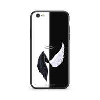 Thumbnail for iphone 6 plus 6s plus Angels Demons θήκη από τη Smartfits με σχέδιο στο πίσω μέρος και μαύρο περίβλημα | Smartphone case with colorful back and black bezels by Smartfits