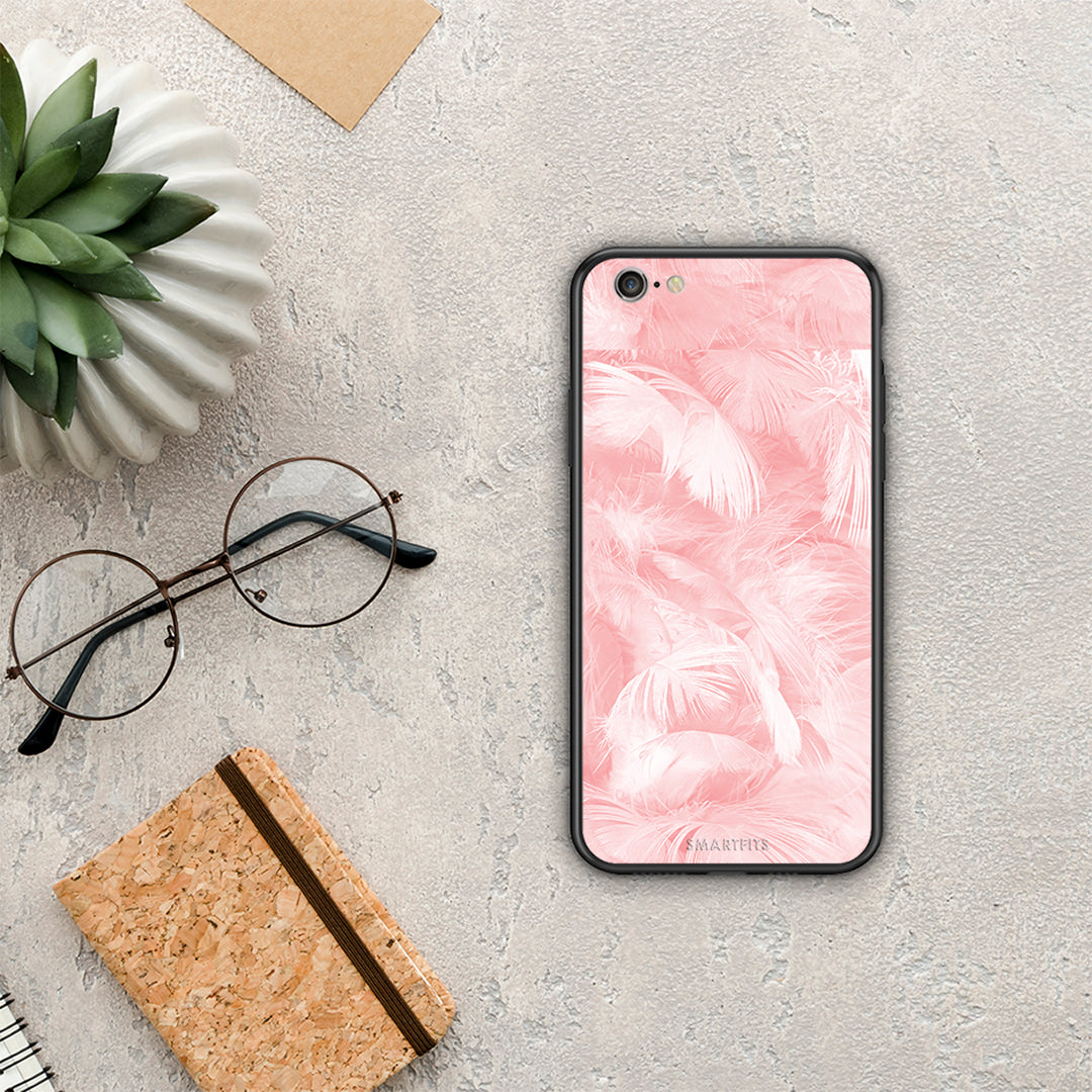 Boho Pink Feather - iPhone 6 / 6s case 