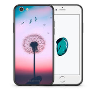 Thumbnail for Θήκη iPhone 6 Plus/6s Plus Wish Boho από τη Smartfits με σχέδιο στο πίσω μέρος και μαύρο περίβλημα | iPhone 6 Plus/6s Plus Wish Boho case with colorful back and black bezels