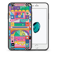 Thumbnail for Θήκη iPhone 6 Plus/6s Plus Bubbles Soap από τη Smartfits με σχέδιο στο πίσω μέρος και μαύρο περίβλημα | iPhone 6 Plus/6s Plus Bubbles Soap case with colorful back and black bezels