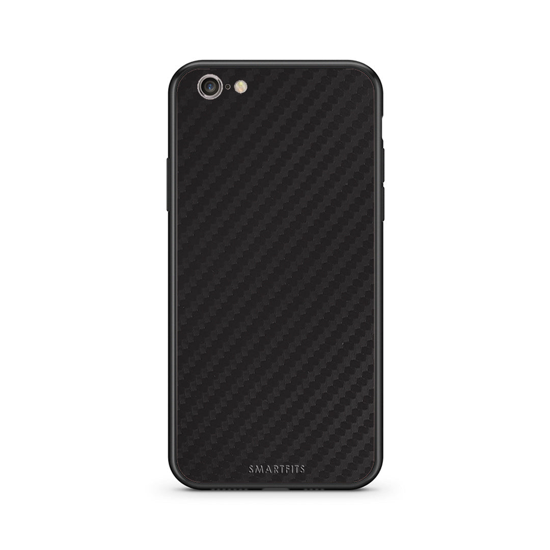 iphone 6 plus 6s plus Carbon Black θήκη από τη Smartfits με σχέδιο στο πίσω μέρος και μαύρο περίβλημα | Smartphone case with colorful back and black bezels by Smartfits