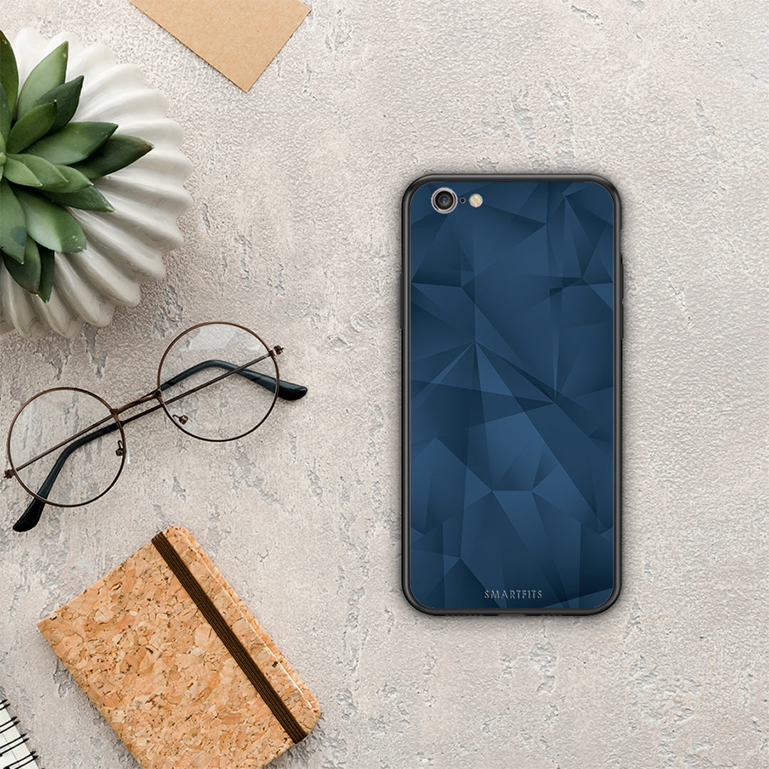 Geometric Blue Abstract - iPhone 6 Plus / 6s Plus case