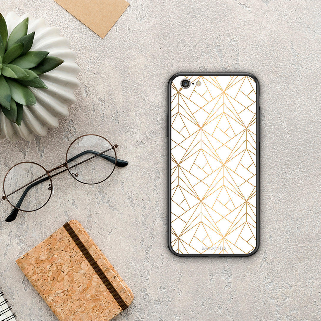 Geometric Luxury White - iPhone 6 Plus / 6s Plus case