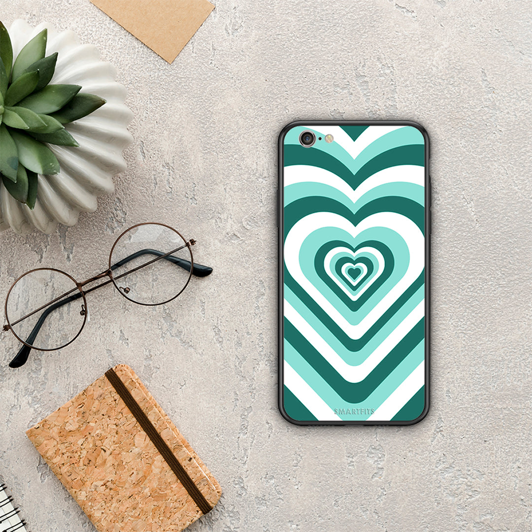 Green Hearts - iPhone 6 Plus / 6s Plus case
