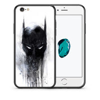 Thumbnail for Θήκη iPhone 6/6s Paint Bat Hero από τη Smartfits με σχέδιο στο πίσω μέρος και μαύρο περίβλημα | iPhone 6/6s Paint Bat Hero case with colorful back and black bezels
