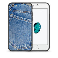 Thumbnail for Θήκη iPhone 6/6s Jeans Pocket από τη Smartfits με σχέδιο στο πίσω μέρος και μαύρο περίβλημα | iPhone 6/6s Jeans Pocket case with colorful back and black bezels