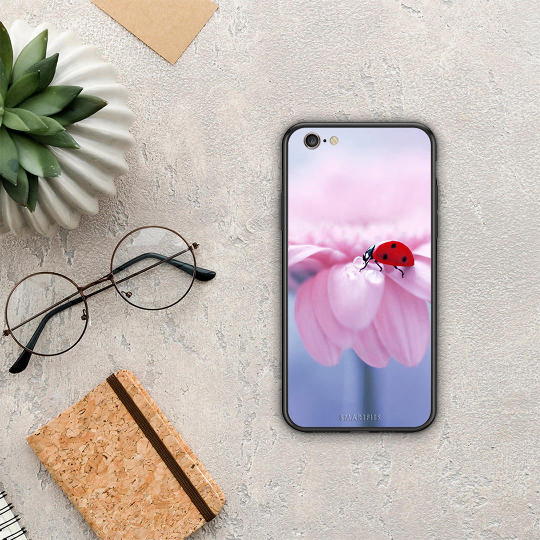 Ladybug Flower - iPhone 6 / 6s θήκη