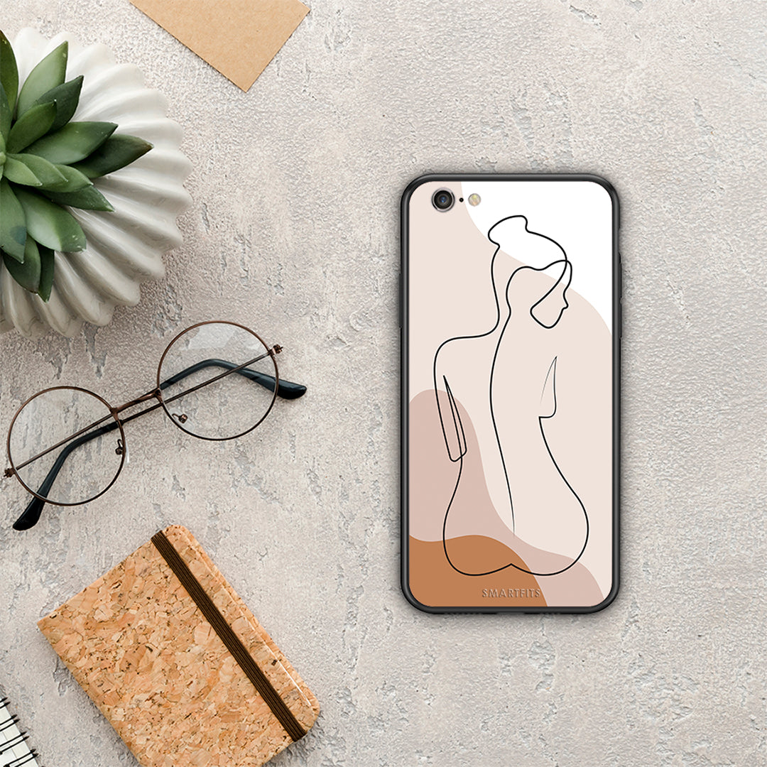 LineArt Woman - iPhone 6 / 6s case