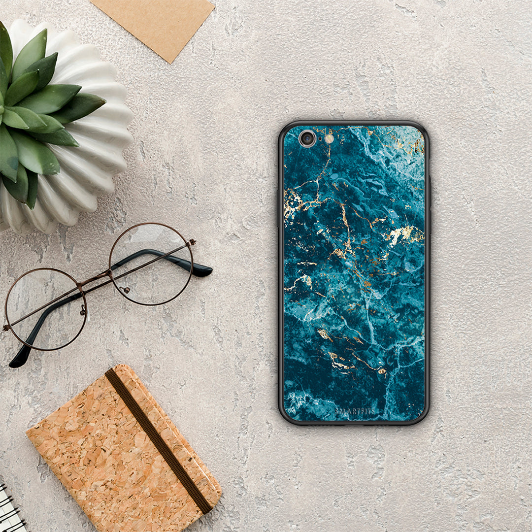 Marble Blue - iPhone 6 / 6s case